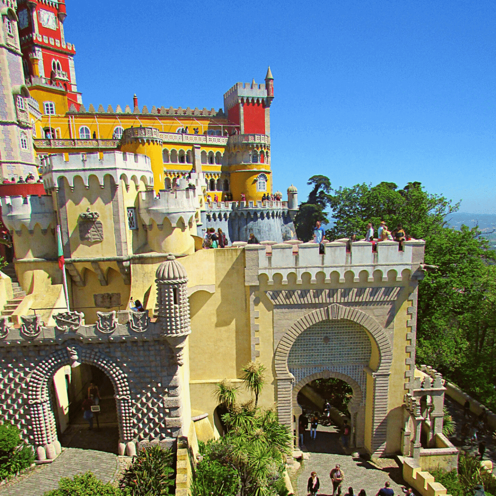Castle pena in Sintra, Portugal
