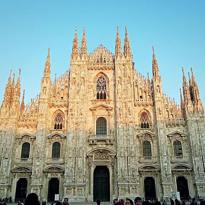 cathedral, milan, gothic
