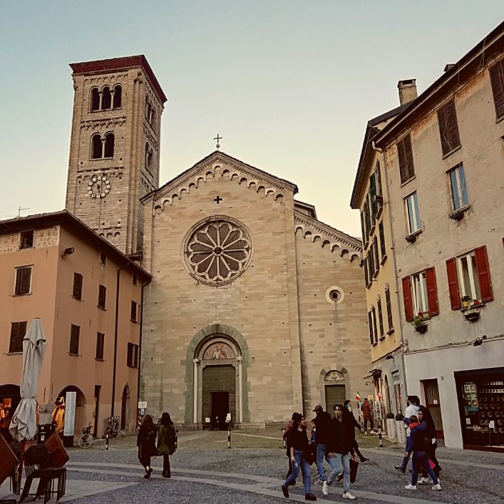 Basilica of San Fedele in Como, Italy