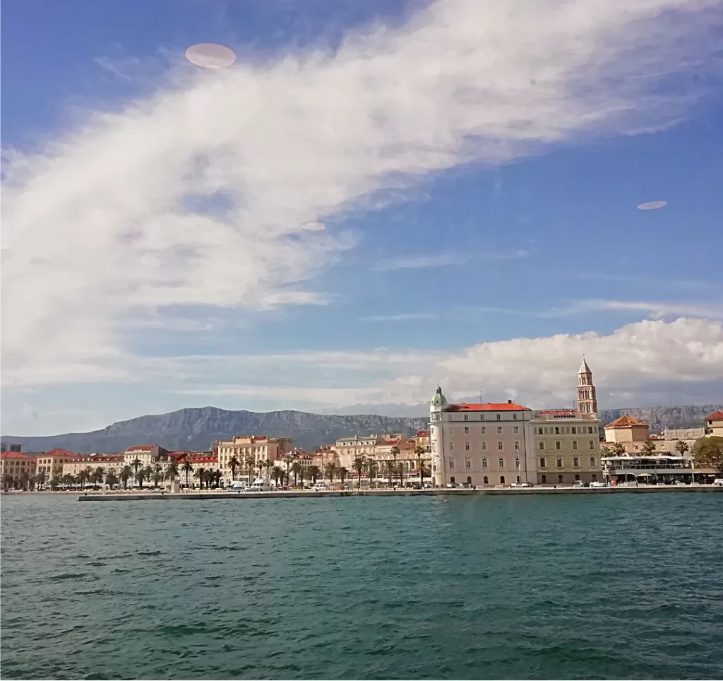 view of Split from the sea