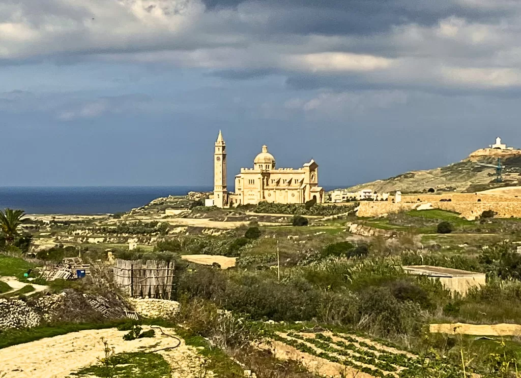 Gozo, Malta, church Ta-Pieta