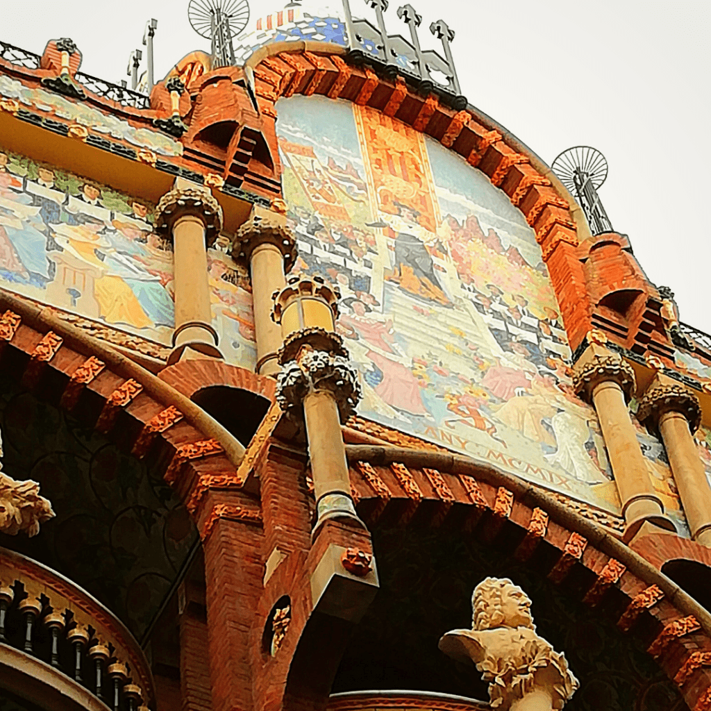 palace de la music catalana, Barcelona, concert hall