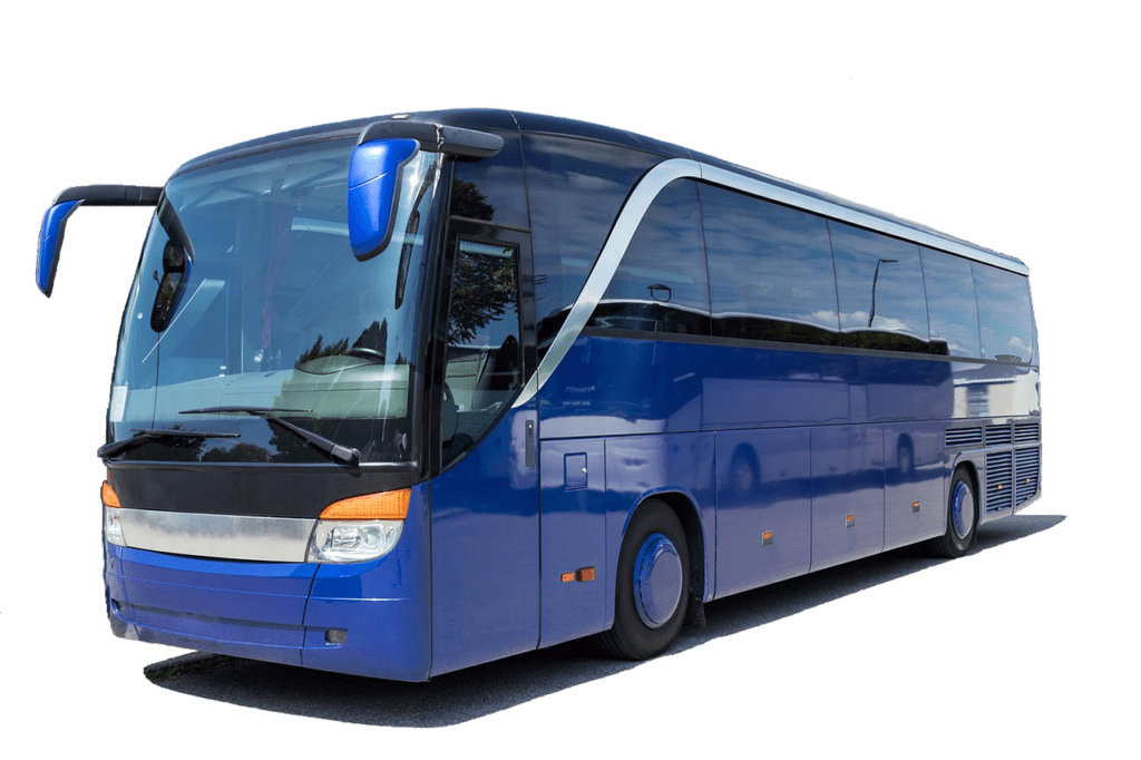 modern blue bus, vehicle, travel,