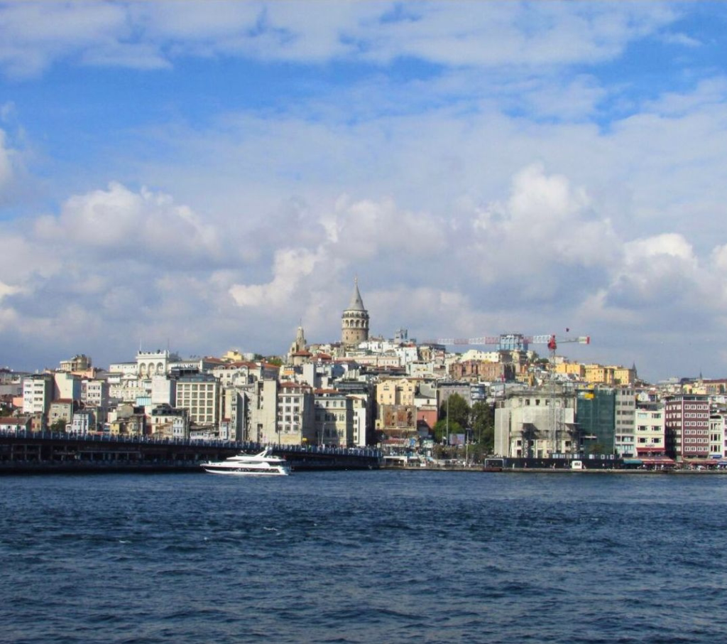 View of Istanbul from Bosphorus Strait